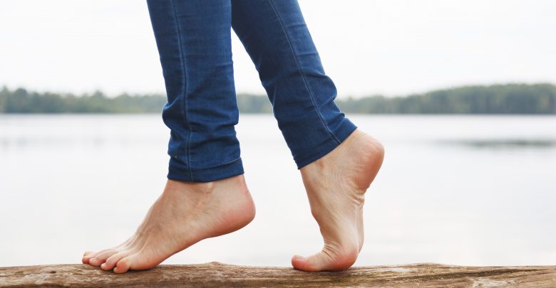 barefoot
